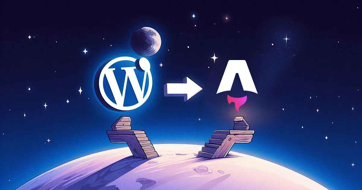 Moving from Wordpress to Astro